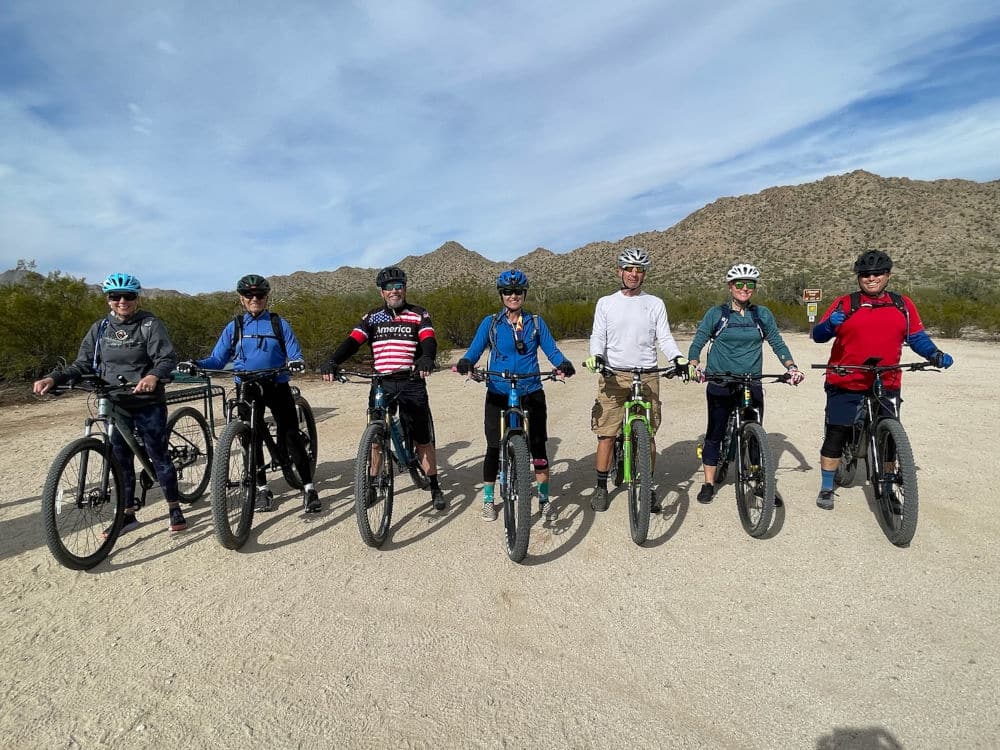 mountain bike group ride 1